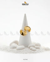 Milanese Gilded Molten Wave Ring Finger Ring - Zeesy Jewellery Pakistan | Premium Artificial & Imitation Jewellery