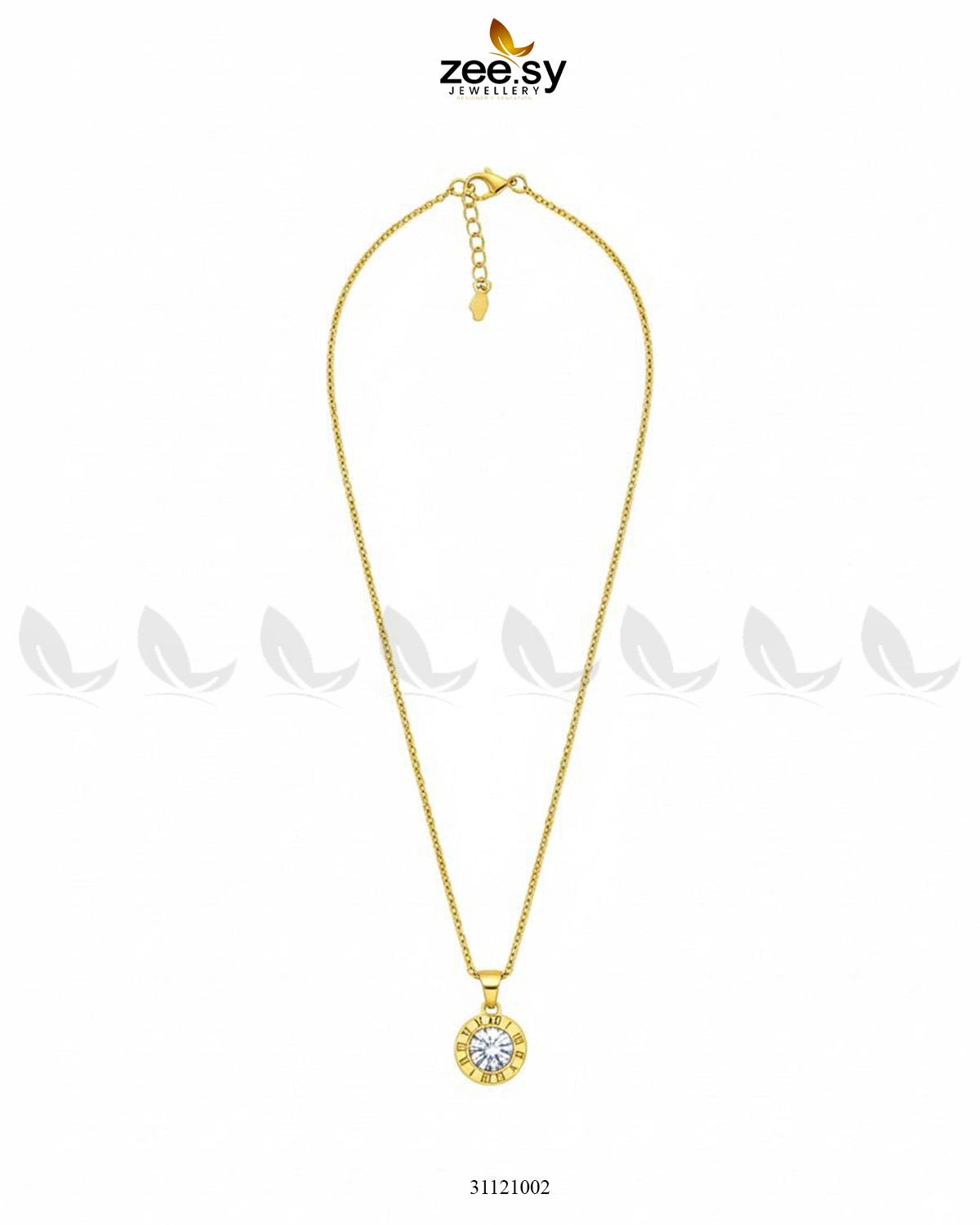 Minimalist Roman Circle Chain - Zeesy Jewellery