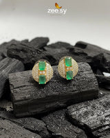 Modern Geometric Cluster Earrings