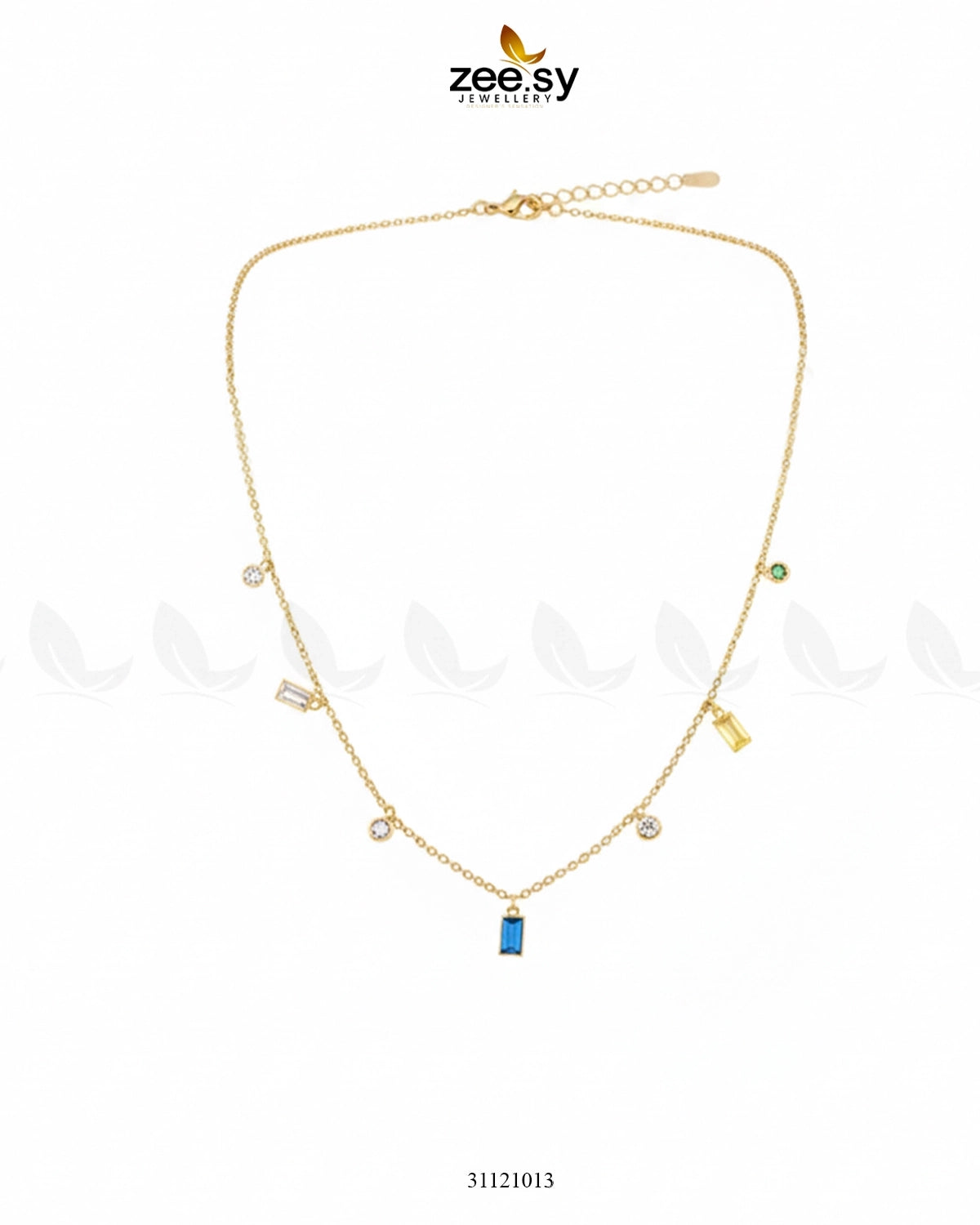 Modern Rainbow Charm Chain - Zeesy Jewellery