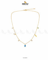 Modern Rainbow Charm Chain - Zeesy Jewellery