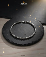 Mono Round Small Box Bracelet for Men - Zeesy.pk