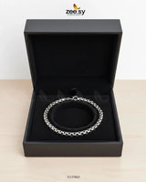 Mono Round Small Box Bracelet for Men - Zeesy.pk