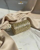 Moon Center Baroque Clutch Bag - Zeesy.pk