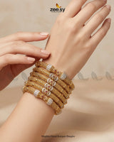 Mughlai Floral Karigari Bangles BANGLES - Zeesy Jewellery Pakistan | Premium Artificial & Imitation Jewellery