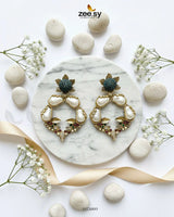 Antique Turkish Baroque Pearl Earrings Multi - Zeesy Jewellery