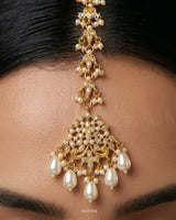 Nectarine Bloom Gems Bridal Set Bridal Set - Zeesy Jewellery Pakistan | Premium Artificial & Imitation Jewellery