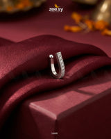 Non Piercing Nose Clip Silver Nose ring - Zeesy Jewellery Pakistan | Premium Artificial & Imitation Jewellery