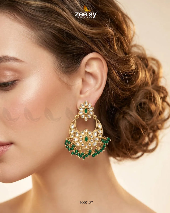 Nova Beaded Stone Necklace Set Necklace Sets - Zeesy Jewellery Pakistan | Premium Artificial & Imitation Jewellery
