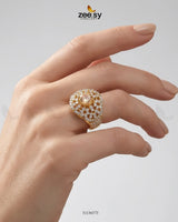 Ocean Empress Cluster Ring