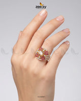 Ocean Empress Cluster Ring
