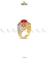 Ocean Empress Cluster Ring