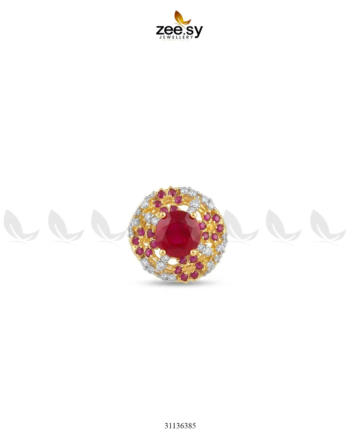 Ocean Empress Cluster Ring