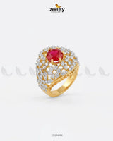 Ocean Empress Cluster Ring