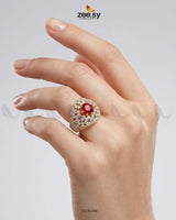 Ocean Empress Cluster Ring