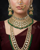 Opulent Petite Motif Bridal Set Bridal Set - Zeesy Jewellery Pakistan | Premium Artificial & Imitation Jewellery