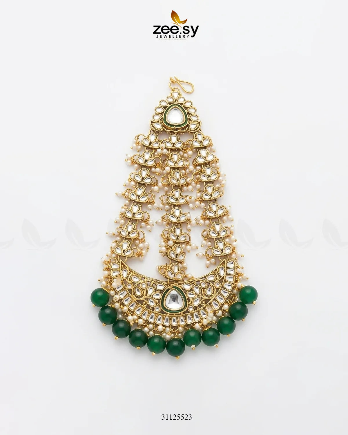 Opulent Petite Motif Bridal Set Bridal Set - Zeesy Jewellery Pakistan | Premium Artificial & Imitation Jewellery