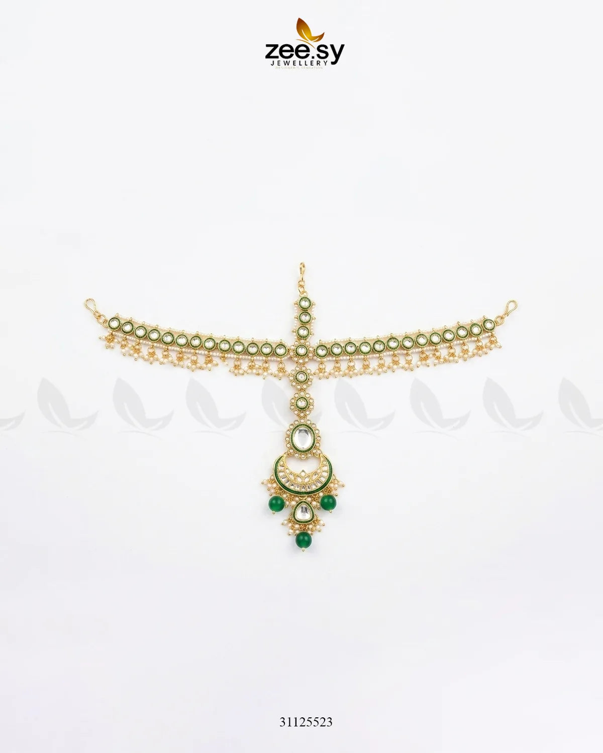 Opulent Petite Motif Bridal Set Bridal Set - Zeesy Jewellery Pakistan | Premium Artificial & Imitation Jewellery