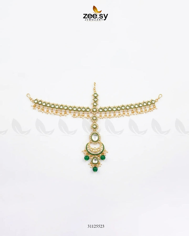 Opulent Petite Motif Bridal Set Bridal Set - Zeesy Jewellery Pakistan | Premium Artificial & Imitation Jewellery