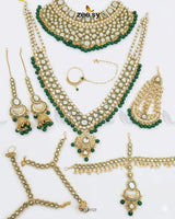 Opulent Petite Motif Bridal Set Bridal Set - Zeesy Jewellery Pakistan | Premium Artificial & Imitation Jewellery