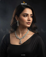 Opulent Vestige Crystal Necklace Set - Zeesy Jewellery