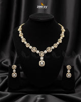 Opulent Vestige Crystal Necklace Set - Zeesy Jewellery