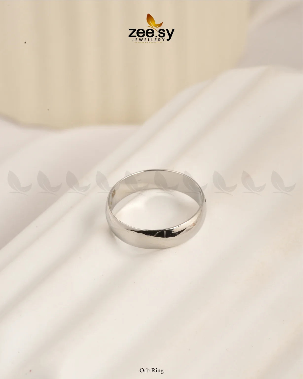 Orb Ring Silver - Zeesy Jewellery