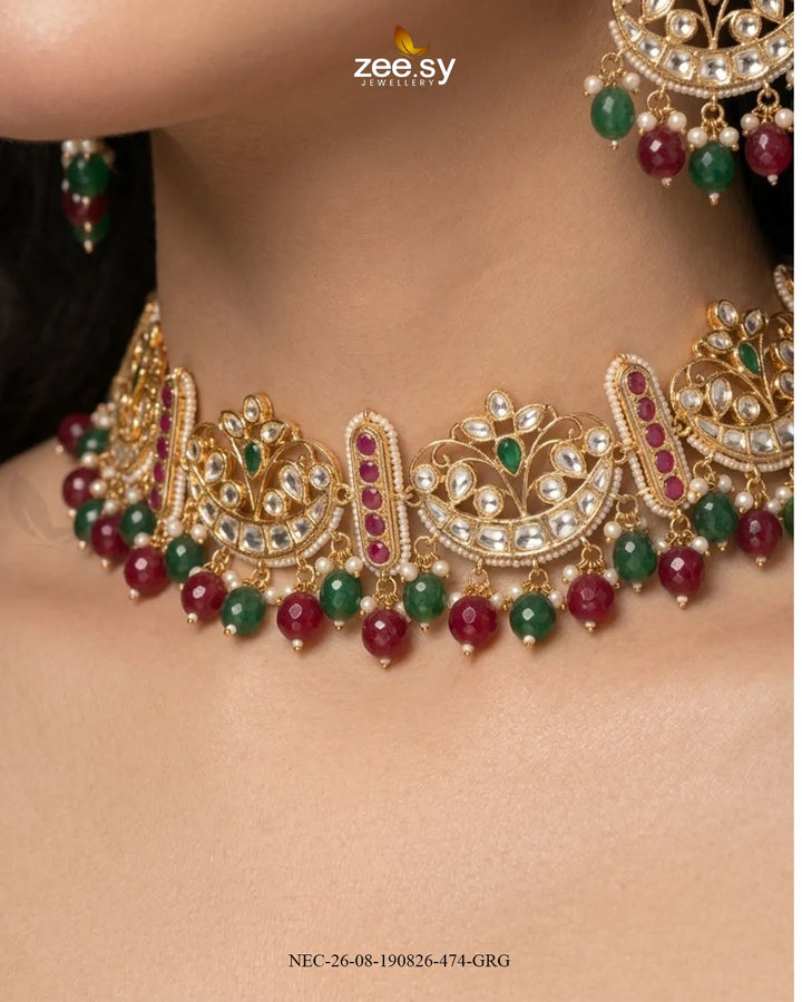 Orla Pearl Drop Necklace Set Necklace Sets - Zeesy Jewellery Pakistan | Premium Artificial & Imitation Jewellery