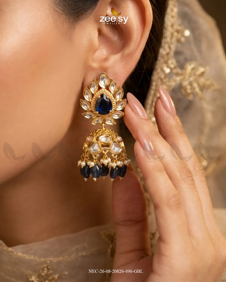 Orla Traditional Kundan Necklace Set