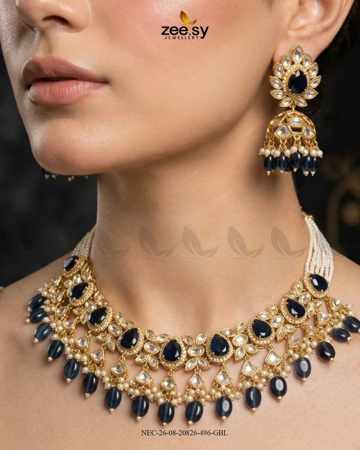 Orla Traditional Kundan Necklace Set