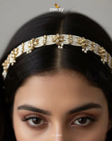 Hairloon Broad Floral Sheesh Patti - Zeesy Jewellery