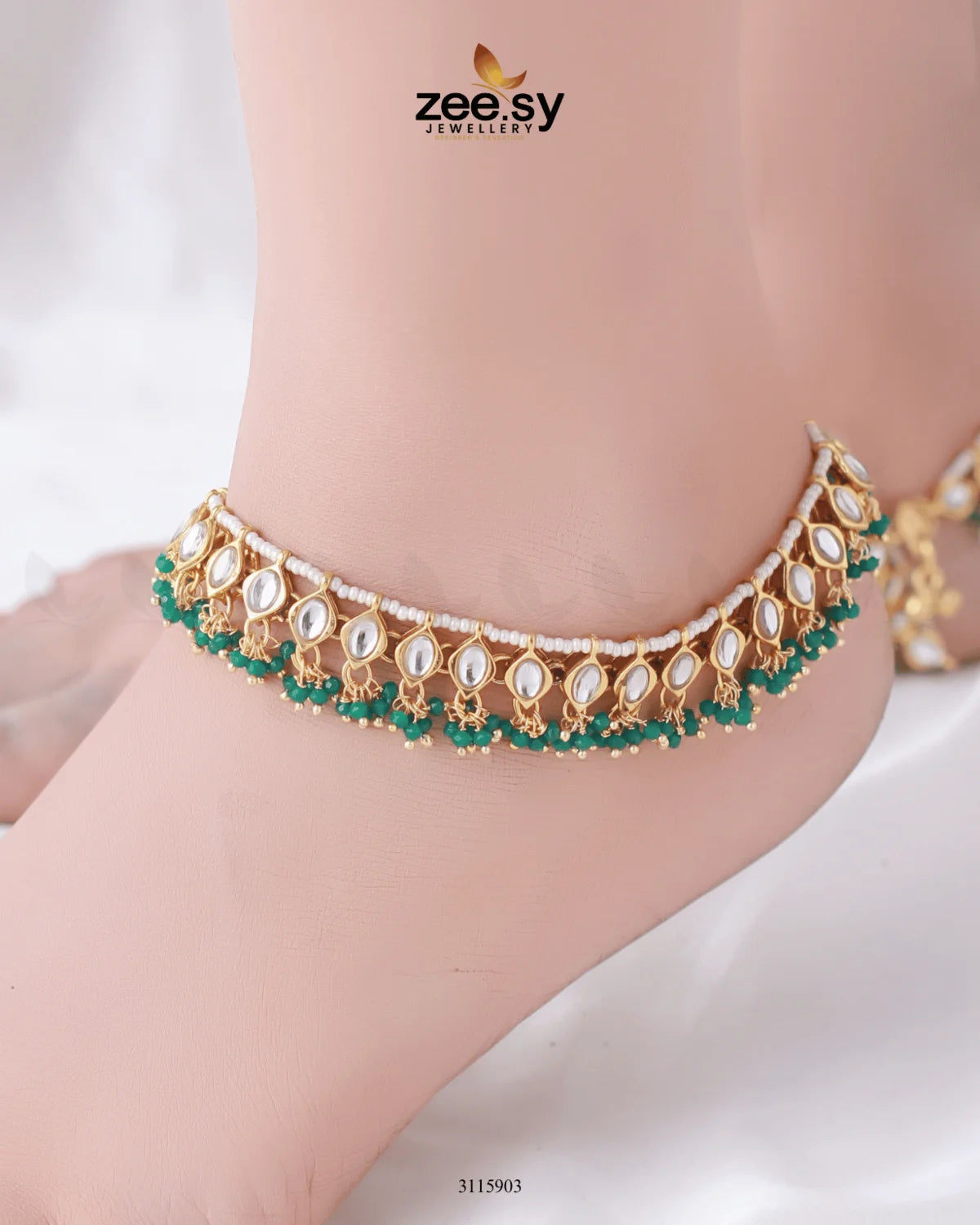 Demantoid Anklets