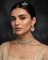 Blooming Flower Necklace Set - Zeesy Jewellery