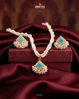 Pendant Necklace turquoise Pendant - Zeesy Jewellery Pakistan | Premium Artificial & Imitation Jewellery