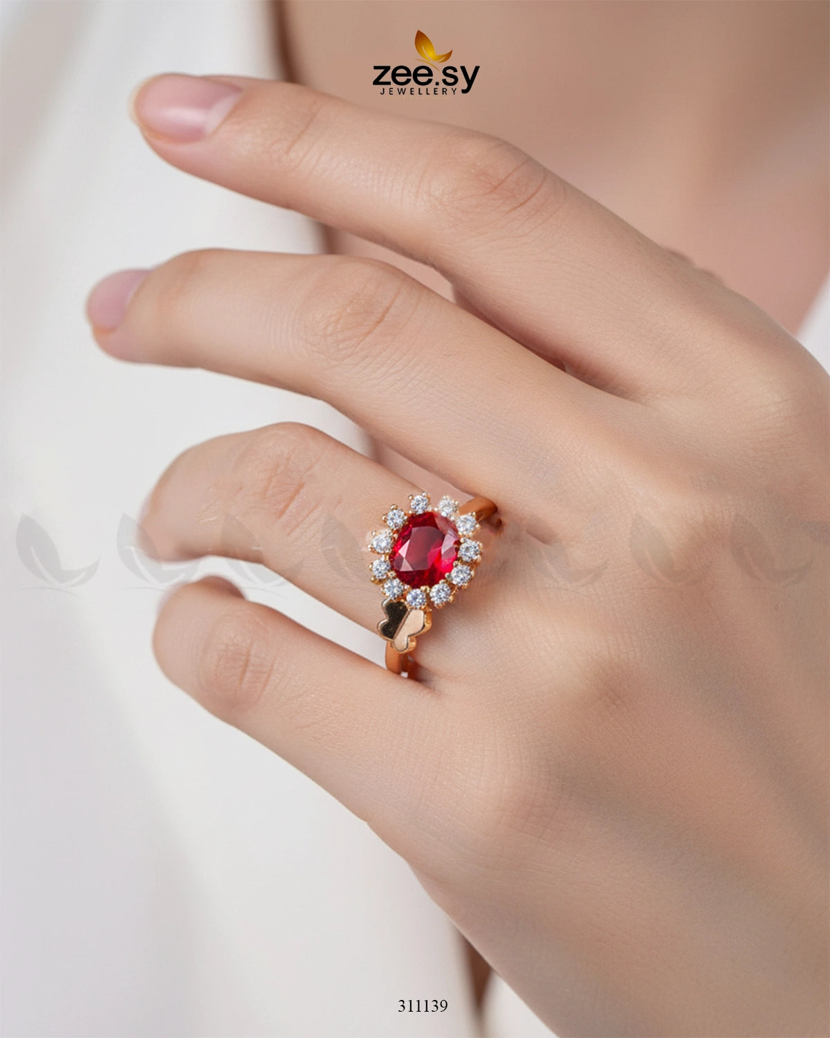 Peony Ring - Zeesy Jewellery