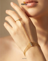 Petite Wave Zirconia Bracelet