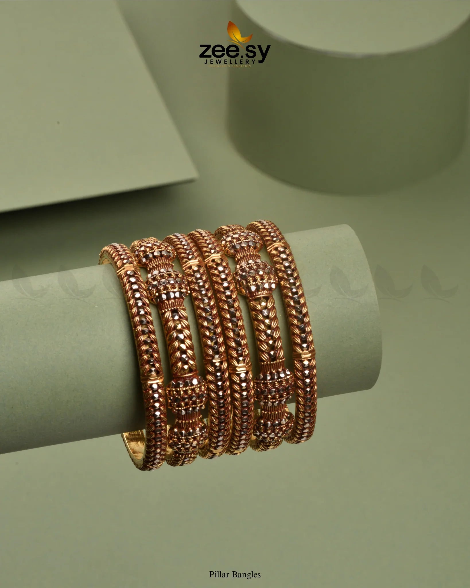 Pillar Bangles - Zeesy Jewellery