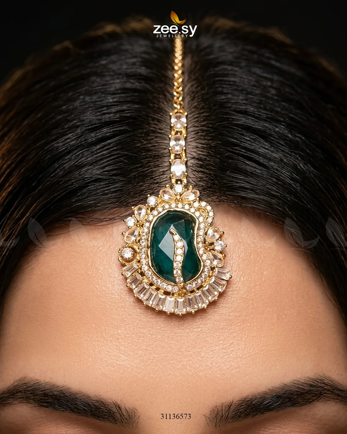 Precious Bold Gemstone Necklace Set Necklace Sets - Zeesy Jewellery Pakistan | Premium Artificial & Imitation Jewellery