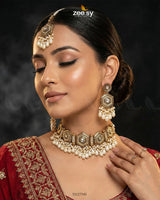 Precious Diamond CutStone Bridal Set - Zeesy Jewellery
