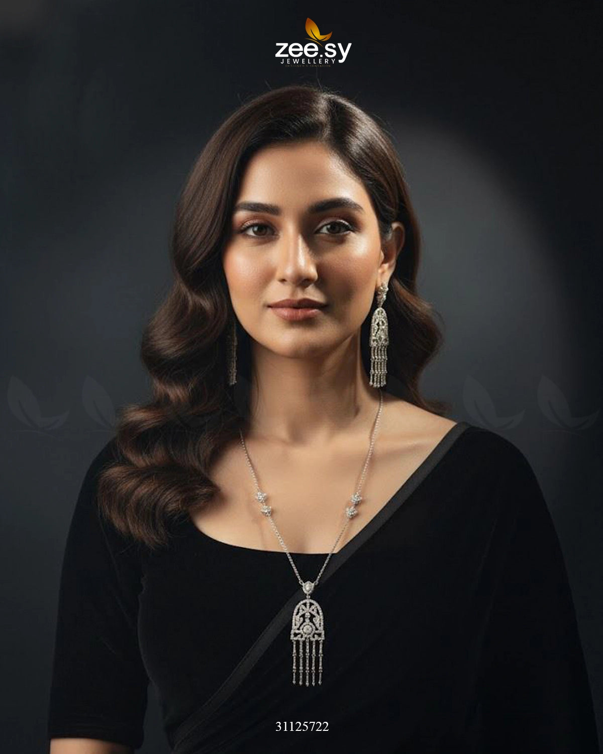 Precious Crystal Eternal Necklace Set - Zeesy Jewellery