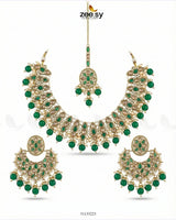 Pretty Bold Pearl Necklace Set - Zeesy.pk