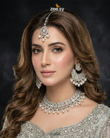 Pretty Bold Pearl Necklace Set - Zeesy.pk