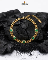 Prism Crystal Gemstone Bracelet