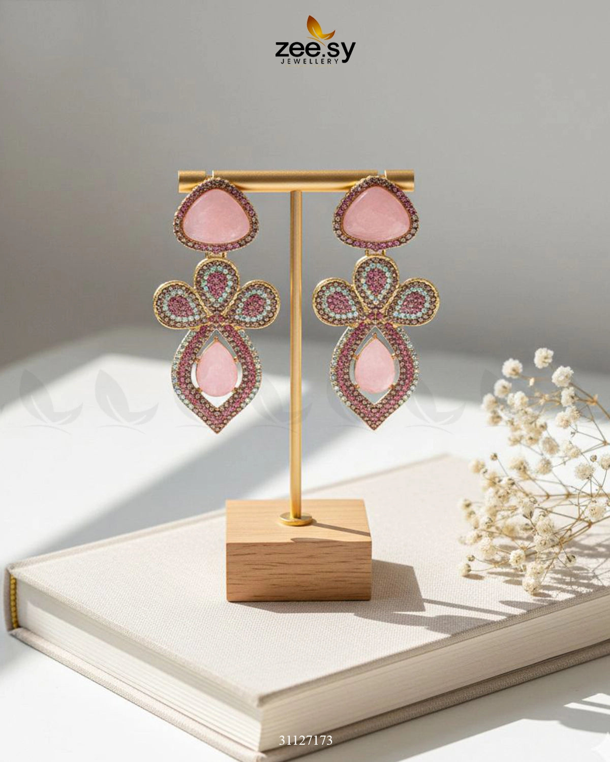 Prism Petals Turkish Earrings - Zeesy Jewellery