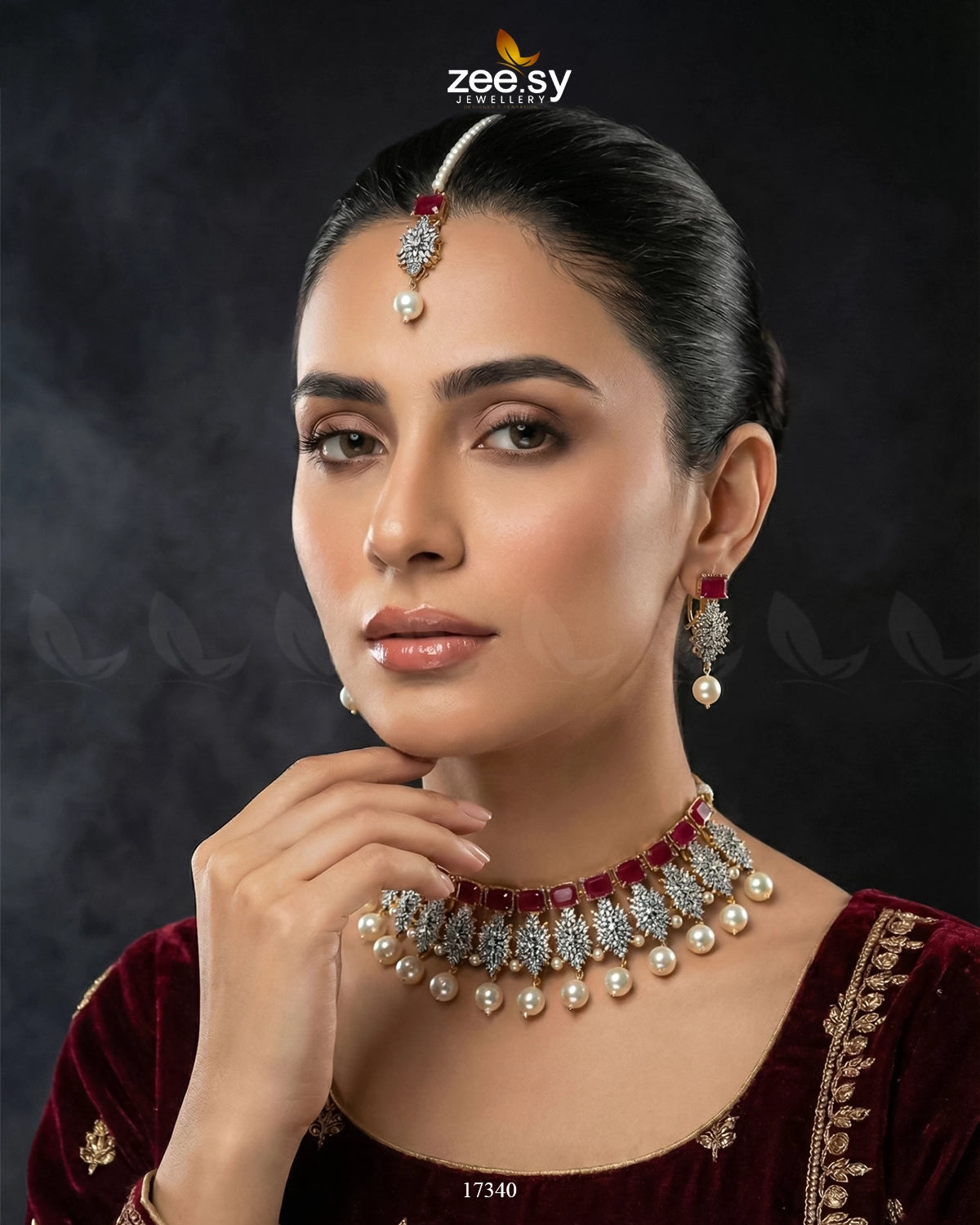 Preeti Necklace - Zeesy Jewellery