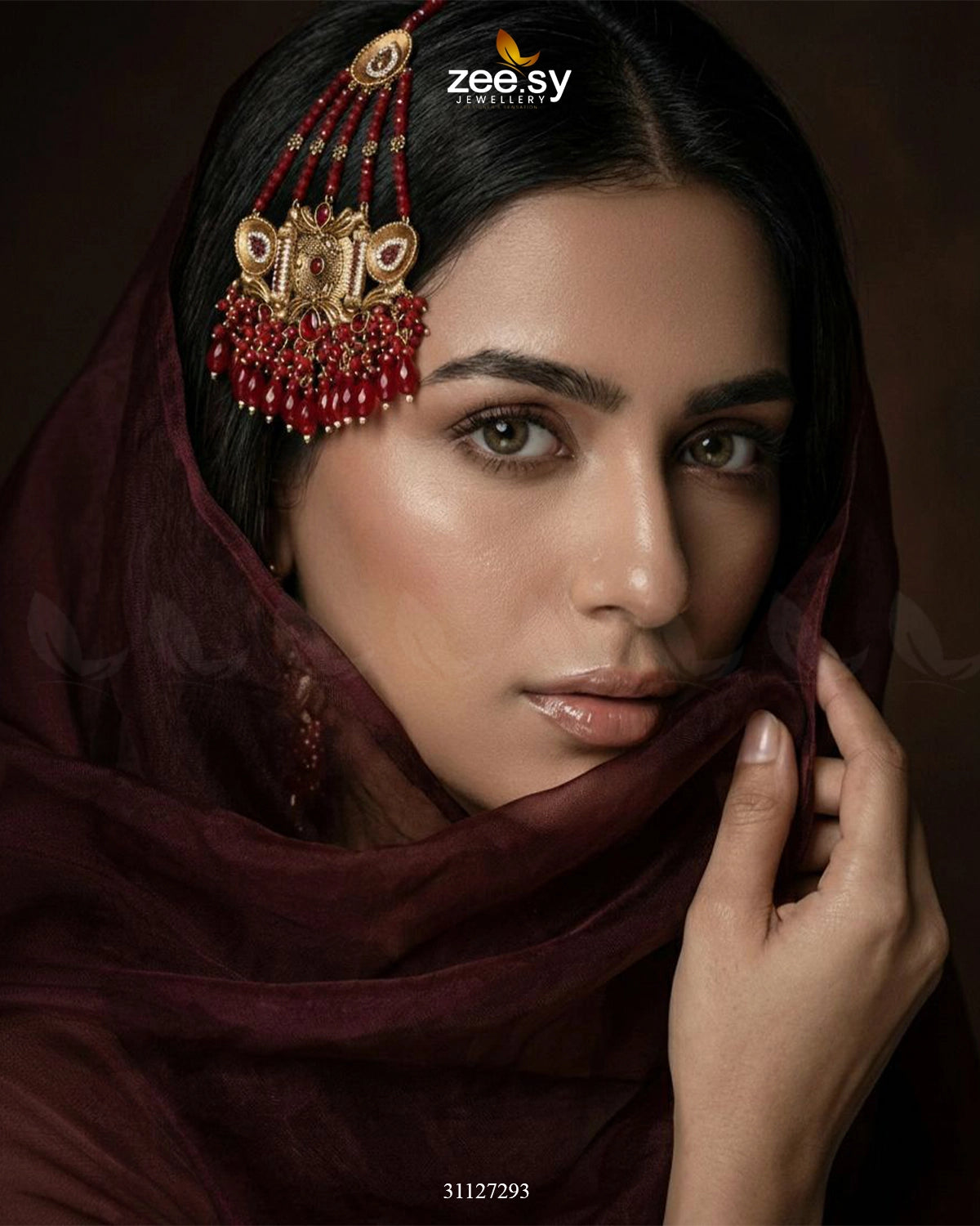 Shyama Beaded Pearl Jhumar - Zeesy Jewellery