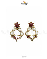 Antique Turkish Baroque Pearl Earrings - Zeesy Jewellery