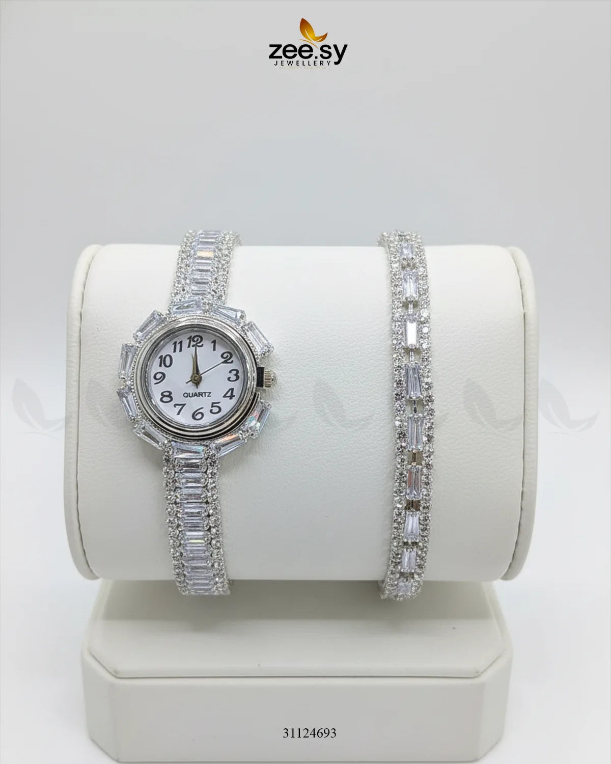 Rich Intricate Cluster Bracelet Watch - Zeesy Jewellery