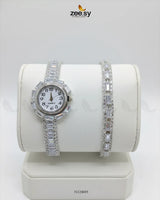 Rich Intricate Cluster Bracelet Watch - Zeesy Jewellery