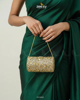 Rich Leaf Vine Clutch Bag - Zeesy.pk